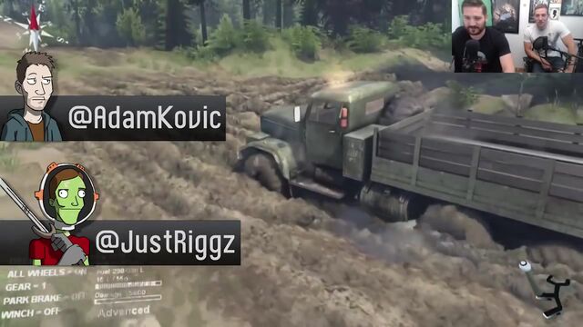 WE ARE PUSSIES! SpinTires and Daylight Gameplay!